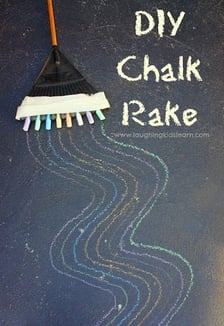 DIY Chalk Rake