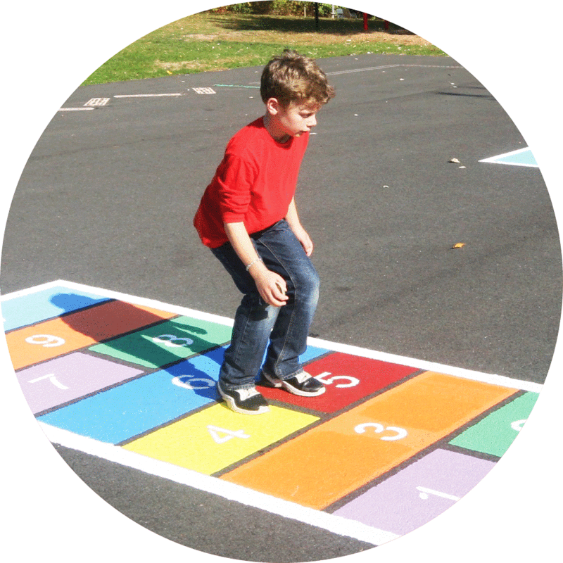Sensory Path Stencils