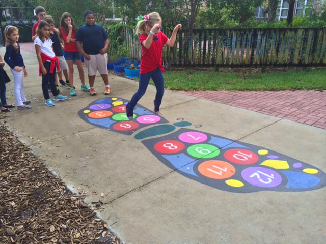 Butterfly Hopscotch