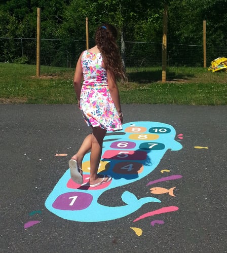 Dolphin Hopscotch