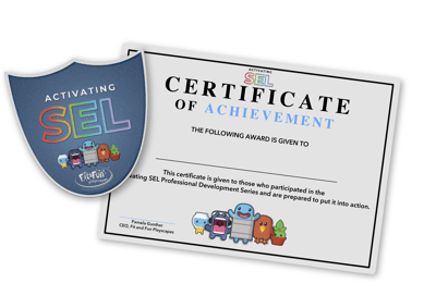 SEL Certificate and Badge