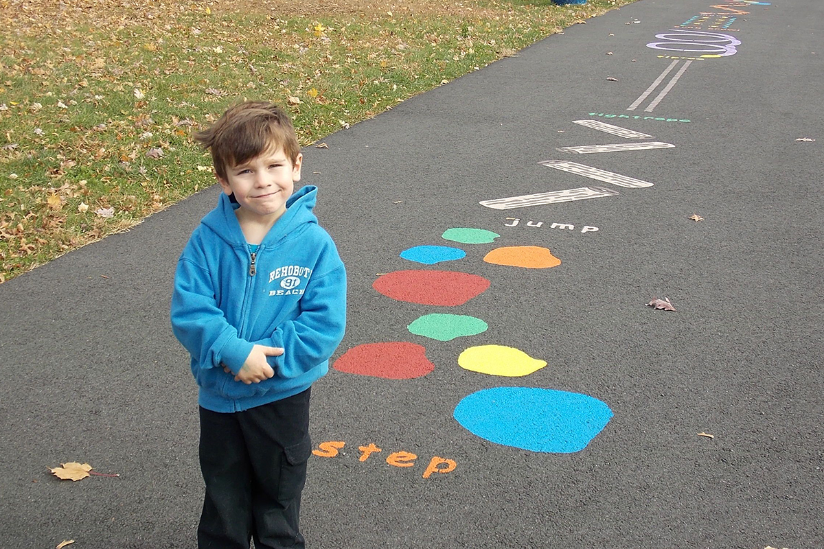 Sensory Pathway Stencil Nature