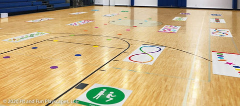 pe distance assistance indoor recess games